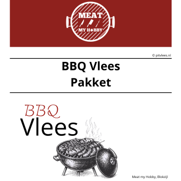 Bbq vlees pakket
