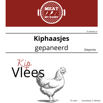 Kiphaasjes gepaneerd